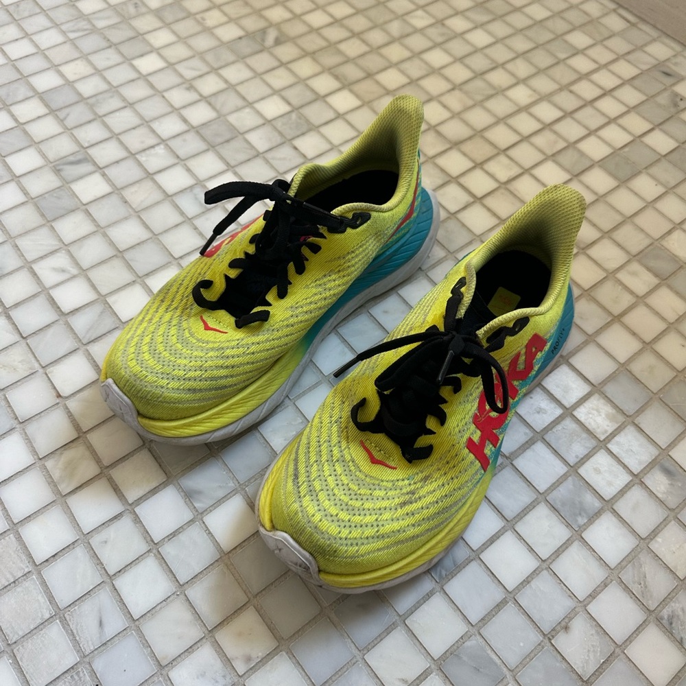 Hoka Mach 5, size 6 Women’s, worn